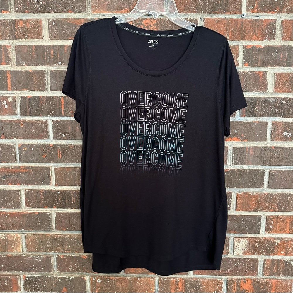Black Short Sleeve Zelos Graphic Tee